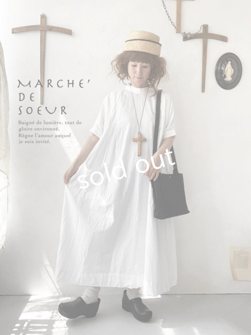 画像2: MARCHE' DE SOEUR／ポケットワンピース・オフ (2)