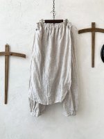 画像2: MARCHE' DE SOEUR／タブリエパンツ長め丈・リネンガーゼ (2)