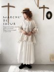 画像1: MARCHE' DE SOEUR／ギャザープルオーバー・リネンガーゼ (1)