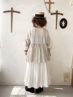 画像4: MARCHE' DE SOEUR／ギャザープルオーバー・リネンガーゼ (4)
