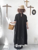 画像3: MARCHE' DE SOEUR／ポケットワンピース・ブラック (3)