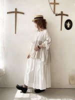画像3: MARCHE' DE SOEUR／ギャザープルオーバー・リネンガーゼ (3)