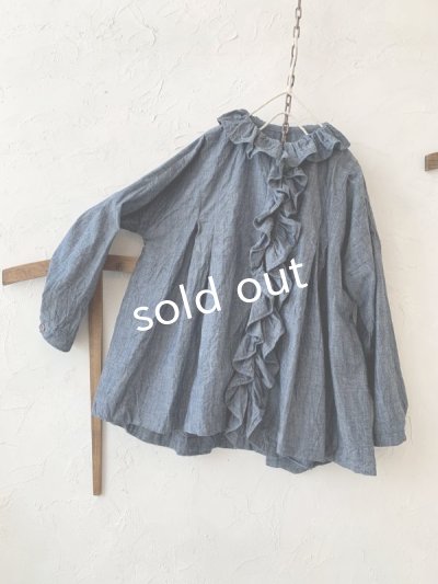 画像5: MARCHE' DE SOEUR/フローフリルジャケット・ダンガリー