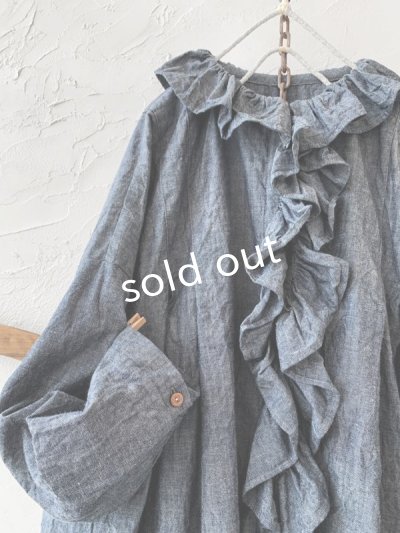 画像7: MARCHE' DE SOEUR/フローフリルジャケット・ダンガリー