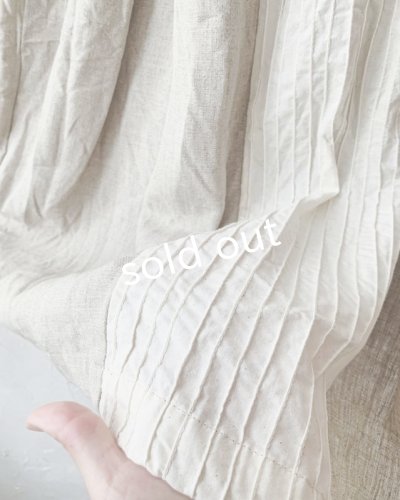 画像7: shizuka's & MARCHE3点セット/ロベリアのドレス・クリーム×生成り(サイドリボンタイプ)