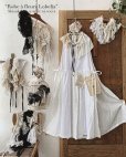 画像1: shizuka's & MARCHE３点セット／ロベリアのドレス・ホワイト（サイドりぼんタイプ） (1)