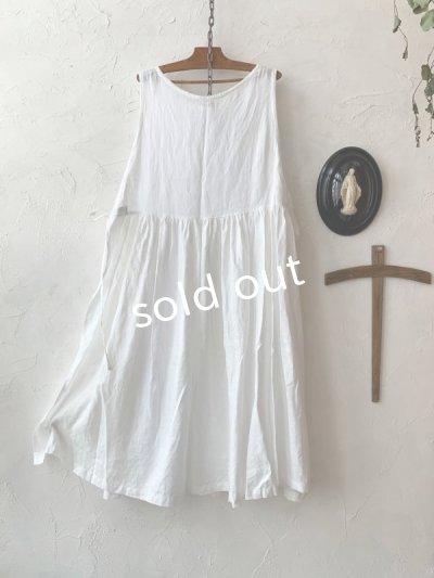 画像8: shizuka's & MARCHE３点セット／ロベリアのドレス・ホワイト（サイドりぼんタイプ）