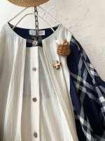 画像6: MARCHE' DE SOEUR／祈りのワンピース・フレンチチェック (6)