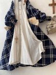 画像4: MARCHE' DE SOEUR／祈りのワンピース・フレンチチェック (4)
