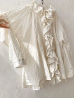 画像8: MARCHE' DE SOEUR／フローフリルブラウス・ミルク (8)