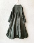 画像2: HALLELUJAH／Robe de femme de chambre 小間使いローブ衿付・khaki (2)