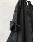 画像5: HALLELUJAH／Robe de femme de chambre 小間使いローブ衿付・black（110cm丈）