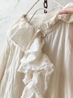 画像6: MARCHE' DE SOEUR／フローフリルブラウス・ミルク (6)