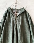 画像3: HALLELUJAH／Robe de femme de chambre 小間使いローブ衿付・khaki