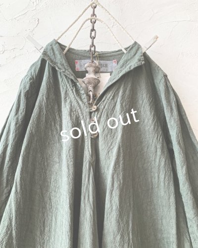 画像10: HALLELUJAH／Robe de femme de chambre 小間使いローブ衿付・off white