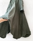 画像7: HALLELUJAH／Robe de femme de chambre 小間使いローブ衿付・khaki（110cm丈） (7)