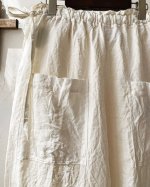 画像5: MARCHE' DE SOEUR／裾紐サルエルパンツ・アンティークホワイト (5)