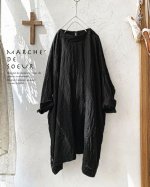 画像1: MARCHE' DE SOEUR／スモックチュニック・ヴィンテージブラック (1)