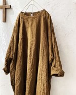 画像2: MARCHE' DE SOEUR／スモックチュニック・アンティークブラウン (2)