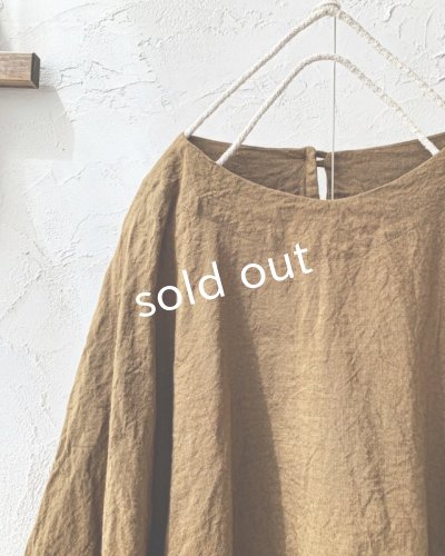 画像3: MARCHE' DE SOEUR／スモックチュニック・アンティークブラウン