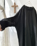 画像3: MARCHE' DE SOEUR／スモックチュニック・ヴィンテージブラック (3)