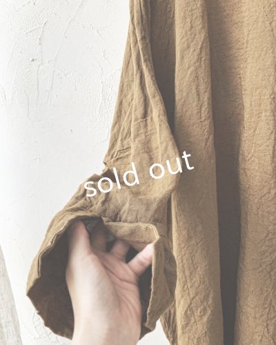 画像5: MARCHE' DE SOEUR／スモックチュニック・アンティークブラウン