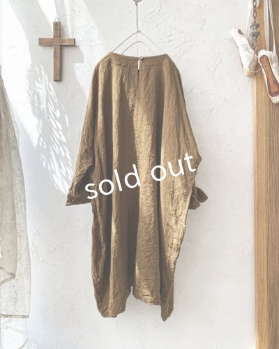 画像8: MARCHE' DE SOEUR／スモックチュニック・アンティークブラウン