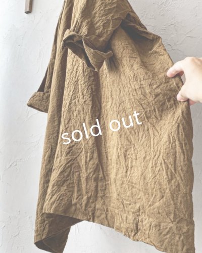 画像6: MARCHE' DE SOEUR／スモックチュニック・アンティークブラウン