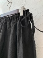 画像2: MARCHE' DE SOEUR／裾紐サルエルパンツ・ヴィンテージブラック (2)