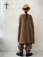 画像15: MARCHE' DE SOEUR／スモックチュニック・アンティークブラウン (15)
