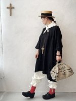 画像9: MARCHE' DE SOEUR／裾紐サルエルパンツ・ヴィンテージブラック (9)
