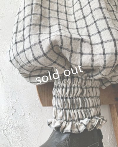 画像4: MARCHE' DE SOEUR／ピエロパンツ・ラティスチェック