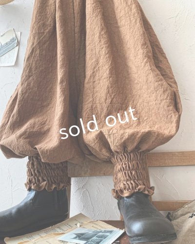 画像5: MARCHE' DE SOEUR／ピエロパンツ・アンティークブラウン