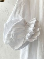 画像4: MARCHE' DE SOEUR／2wayリネンブラウス・ホワイト (4)
