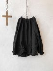 画像5: MARCHE' DE SOEUR／2wayリネンブラウス・ブラック (5)