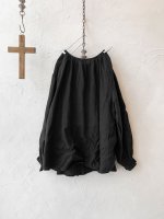 画像5: MARCHE' DE SOEUR／2wayリネンブラウス・ブラック (5)