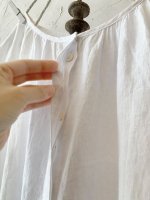 画像5: MARCHE' DE SOEUR／2wayリネンブラウス・ホワイト (5)