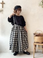 画像8: MARCHE' DE SOEUR／2wayリネンブラウス・ブラック (8)