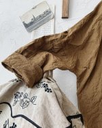 画像3: MARCHE' DE SOEUR／スモックプルオーバー・アンティークブラウン (3)