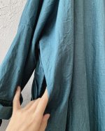 画像6: MARCHE' DE SOEUR／スモックチュニック・ブルーグリーン (6)