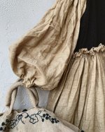画像8: MARCHE' DE SOEUR／ブルターニュのワンピース・ヘーゼルナッツ (8)