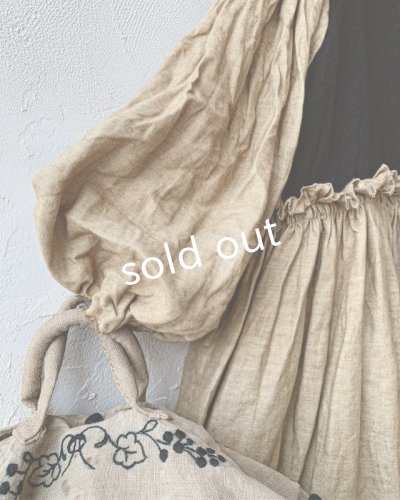 画像8: MARCHE' DE SOEUR／ブルターニュのワンピース・ヘーゼルナッツ