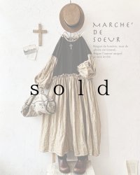 MARCHE' DE SOEUR／ブルターニュのワンピース・ヘーゼルナッツ