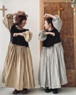 画像13: MARCHE' DE SOEUR／ブルターニュのワンピース・ヘーゼルナッツ (13)