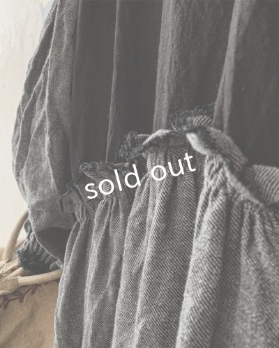 画像3: MARCHE' DE SOEUR／ブルターニュのワンピース・杢チャコール