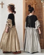 画像12: MARCHE' DE SOEUR／ブルターニュのワンピース・ヘーゼルナッツ (12)