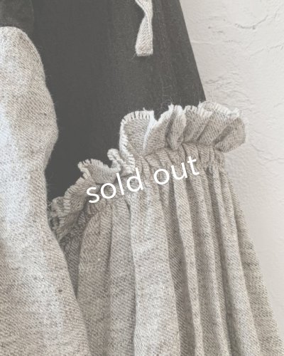 画像7: MARCHE' DE SOEUR／ブルターニュのワンピース・杢グレー