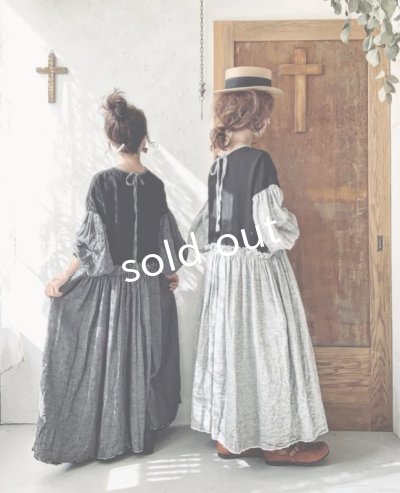 画像13: MARCHE' DE SOEUR／ブルターニュのワンピース・杢チャコール