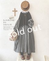 MARCHE' DE SOEUR／ブルターニュのワンピース・杢チャコール