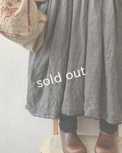 画像4: MARCHE' DE SOEUR／ブルターニュのワンピース・杢チャコール